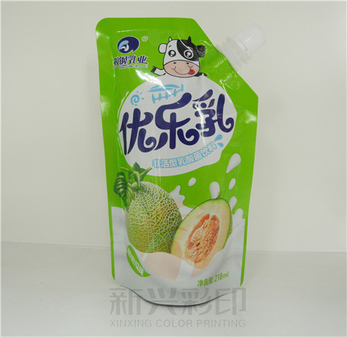 乳酸菌吸嘴自立袋 新兴自立袋厂家