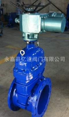 軟密封電動(dòng)閘閥圖片/軟密封電動(dòng)閘閥樣板圖 (1)