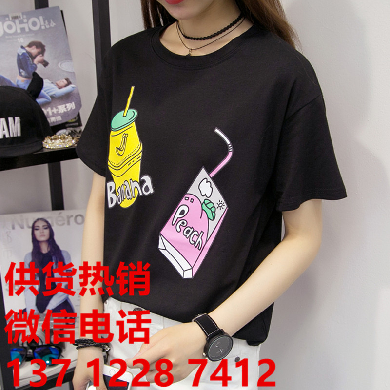 杭州哪里有批發(fā)歐美服裝女式T恤圖片/杭州哪里有批發(fā)歐美服裝女式T恤樣板圖 (1)