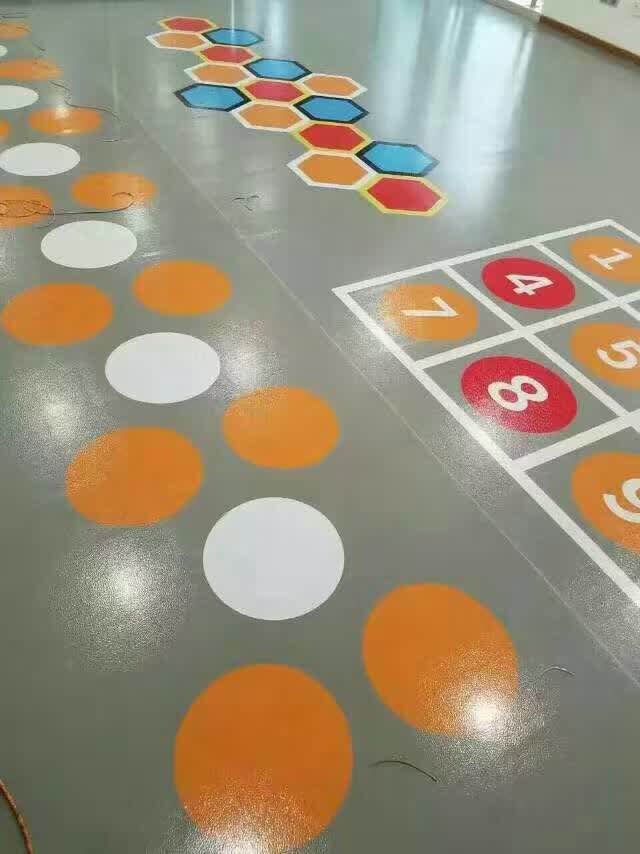 羽毛球館籃球場用PVC地板圖片/羽毛球館籃球場用PVC地板樣板圖 (3)