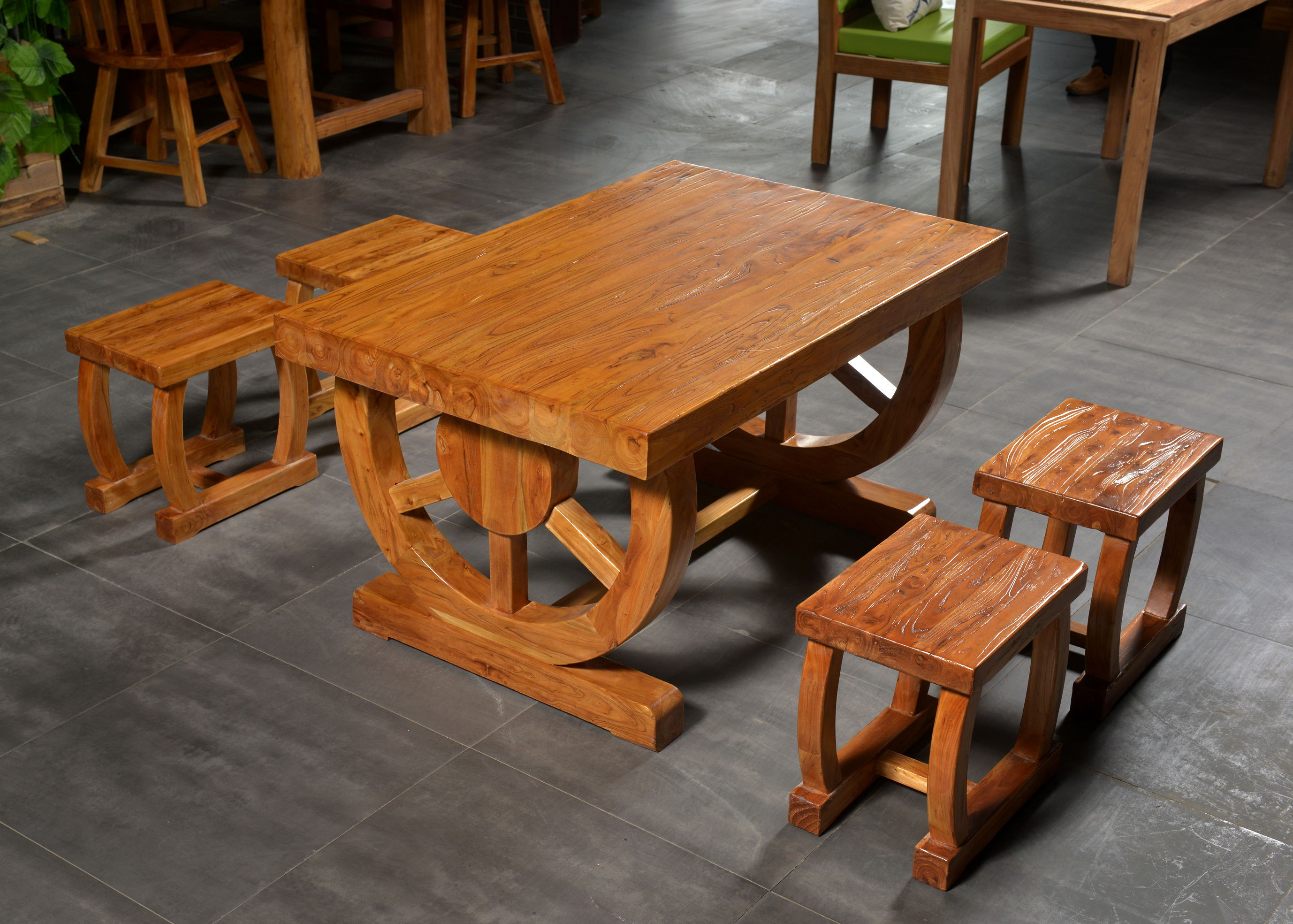 老榆木家具圖片/老榆木家具樣板圖 (3)