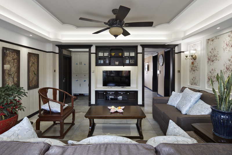 恒大城109平混搭古典風(fēng)圖片