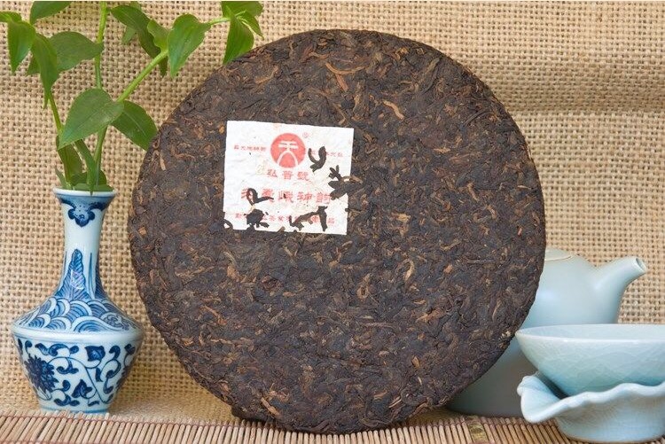 天弘茶業(yè) 老曼娥09年普洱熟茶圖片/天弘茶業(yè) 老曼娥09年普洱熟茶樣板圖 (2)
