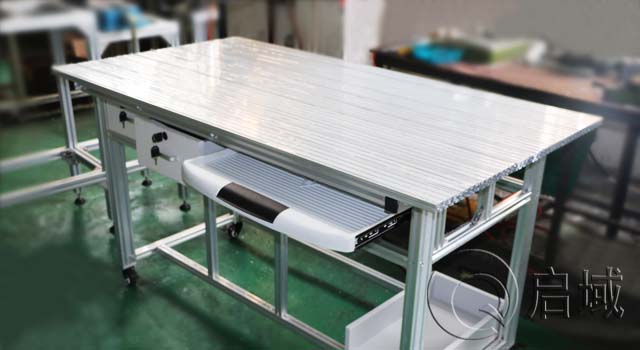 工業(yè)鋁型材工作臺圖片/工業(yè)鋁型材工作臺樣板圖 (2)