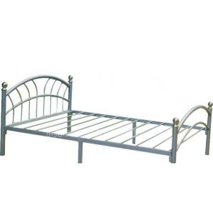 @單層田園文藝鐵質(zhì)鐵架床