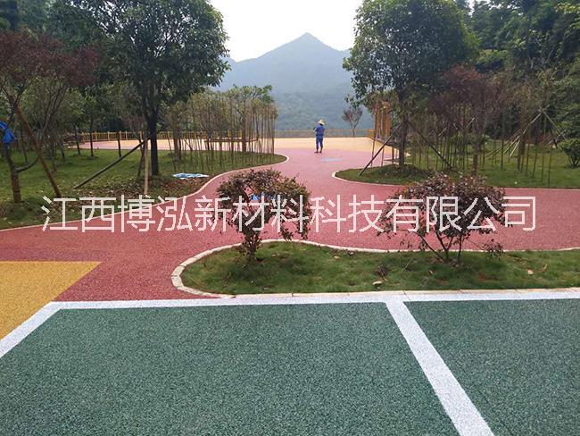 彩色透水混凝土圖片/彩色透水混凝土樣板圖 (2)