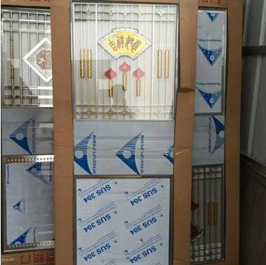 不銹鋼豪華防盜門進(jìn)戶304不銹鋼門不銹鋼單元小區(qū)別墅庭院大門 不銹鋼防盜門