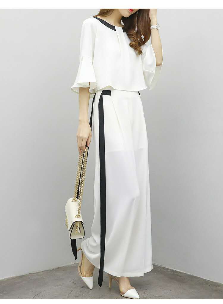 2017新款女裝夏裝韓版雪紡上衣