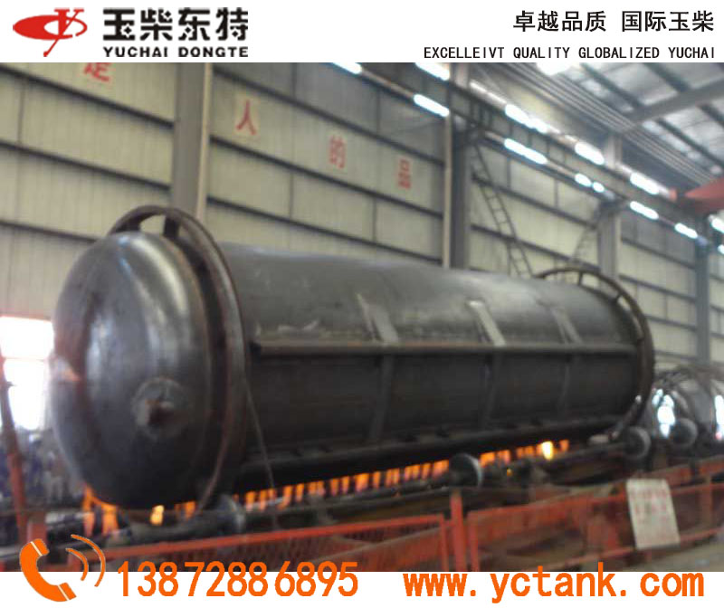 鋼襯塑臥式儲罐圖片/鋼襯塑臥式儲罐樣板圖 (3)