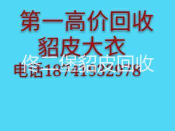 沈阳市回收二手貂皮大衣图片