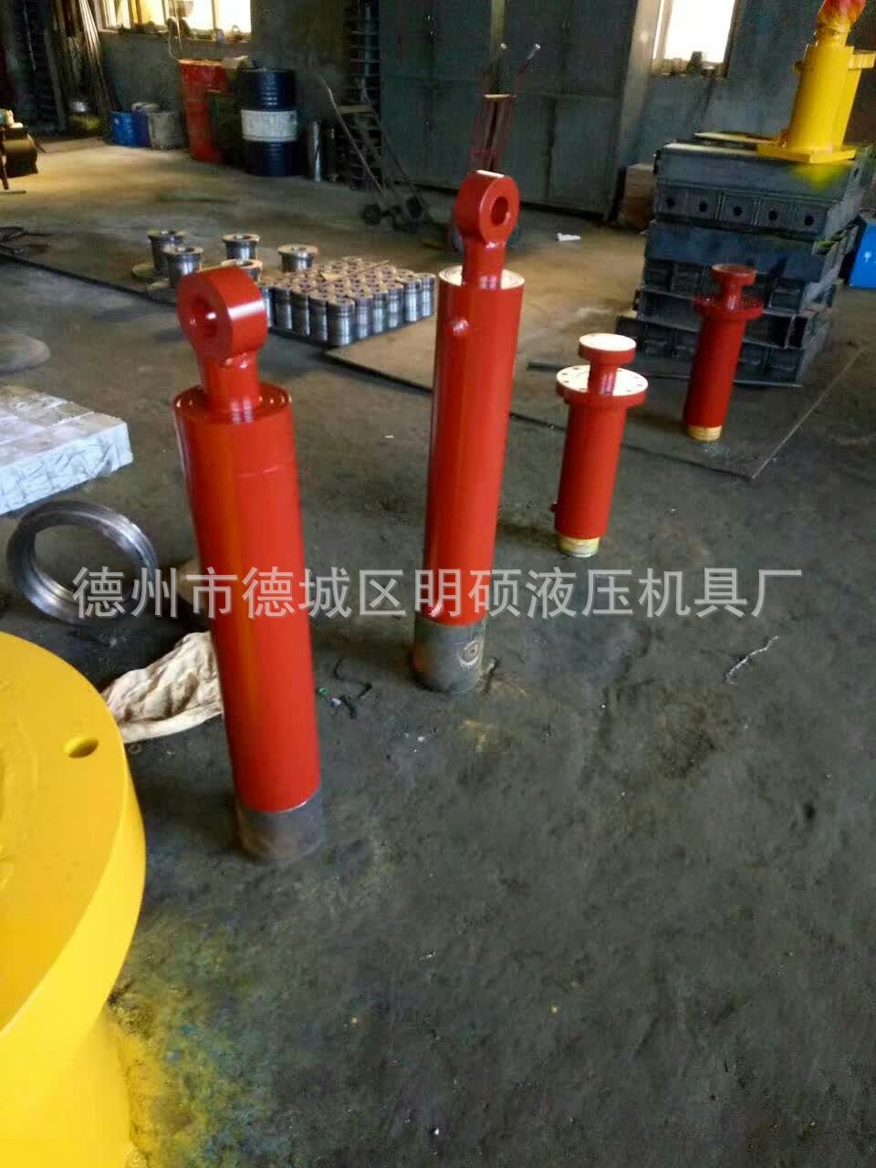 明硕液压机具厂研发单作用液压缸工程液压千斤顶油缸图片