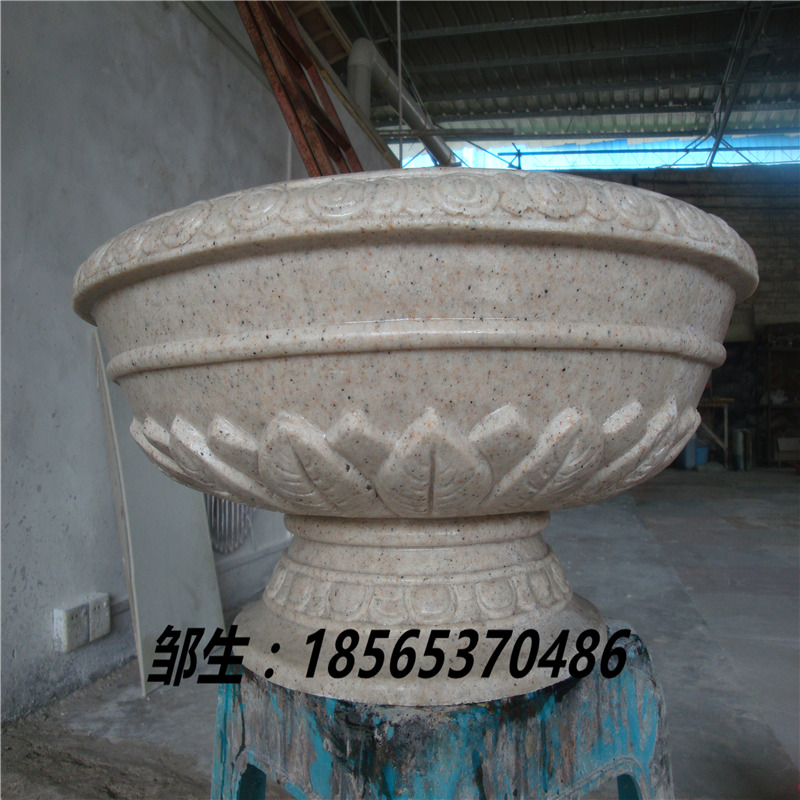 砂巖花盆圖片/砂巖花盆樣板圖 (2)