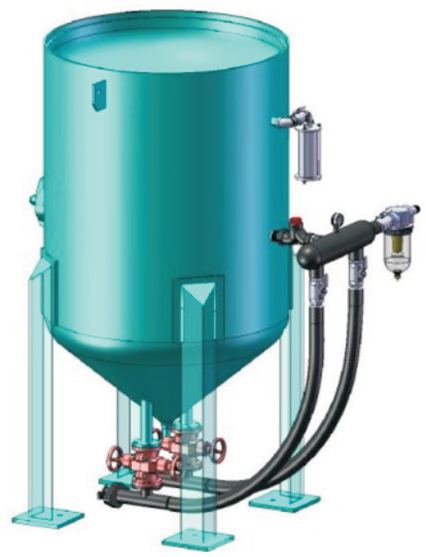 開放式噴砂機圖片