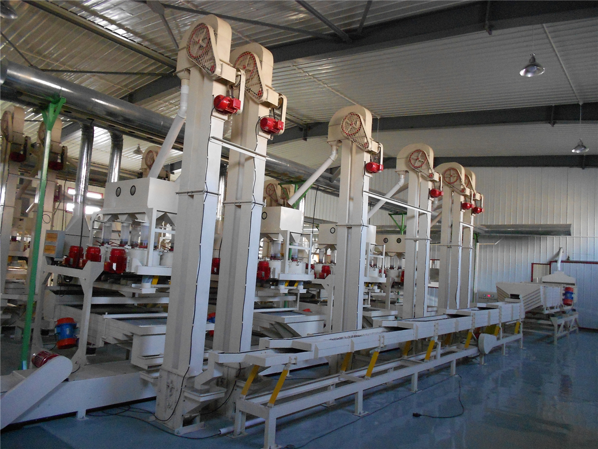 蕎麥除雜脫皮加工流水線(xiàn)