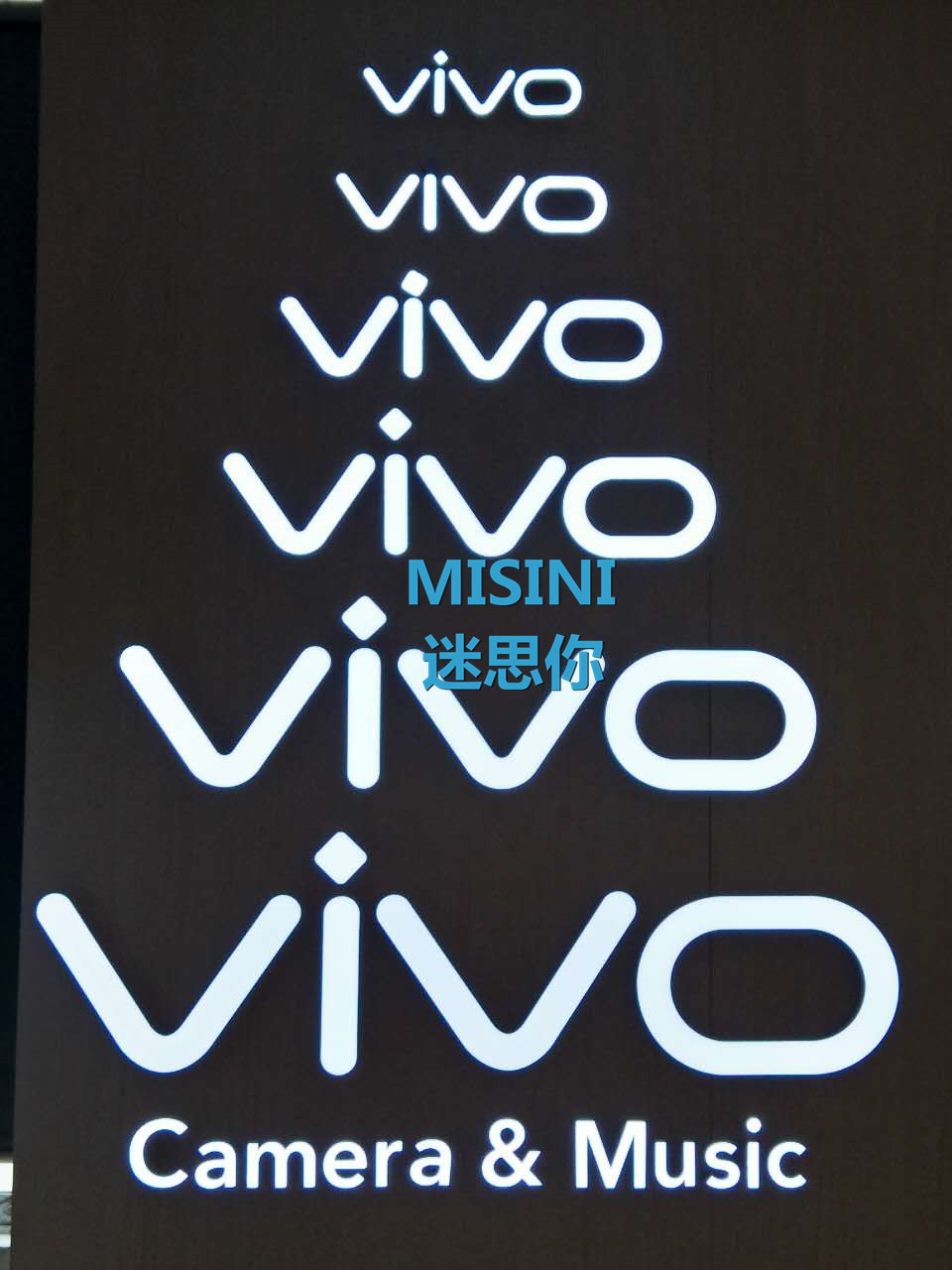 VIVO发光字