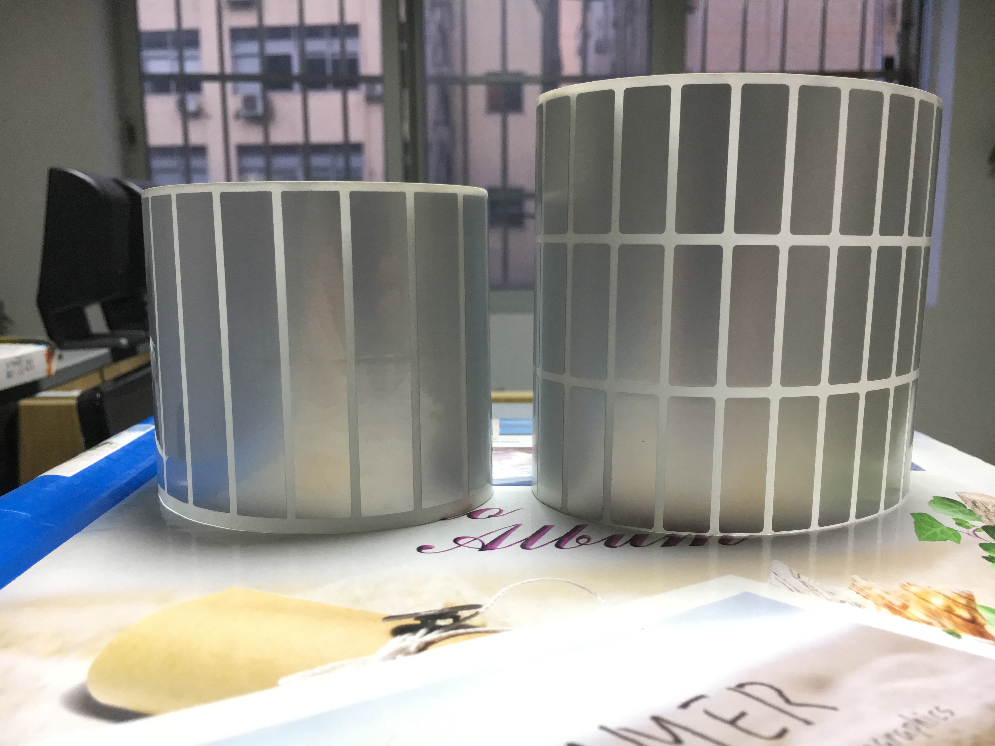 空白不干膠標簽圖片/空白不干膠標簽樣板圖 (2)