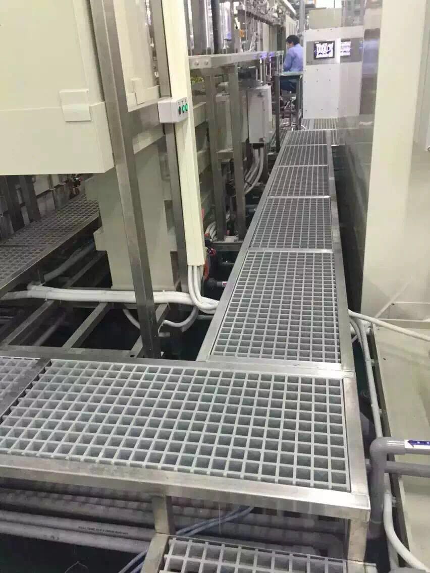 錦昌操作平臺(tái)玻璃鋼格柵板 工廠操作平臺(tái)格柵板