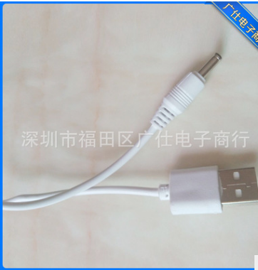 usb白色轉(zhuǎn)3.5電源線圖片/usb白色轉(zhuǎn)3.5電源線樣板圖 (4)