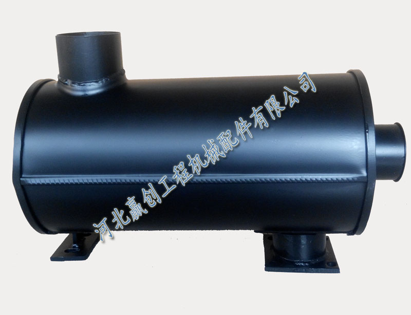 贏創(chuàng)上柴D6114消音器包括臥式圖片