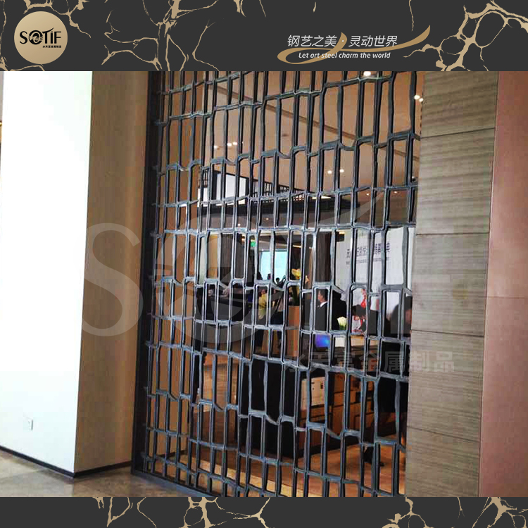 黃埔區(qū)酒店裝飾, 304不銹鋼屏風,廠家定制,不銹鋼焊接工藝精湛
