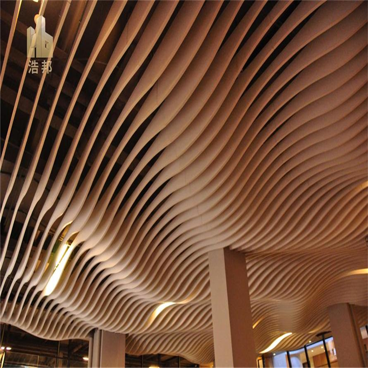 弧形鋁方通圖片/弧形鋁方通樣板圖 (4)