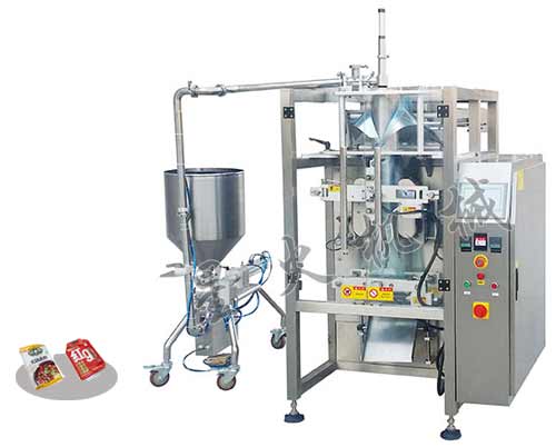 火鍋料包裝機、蝦滑包裝機、圖片