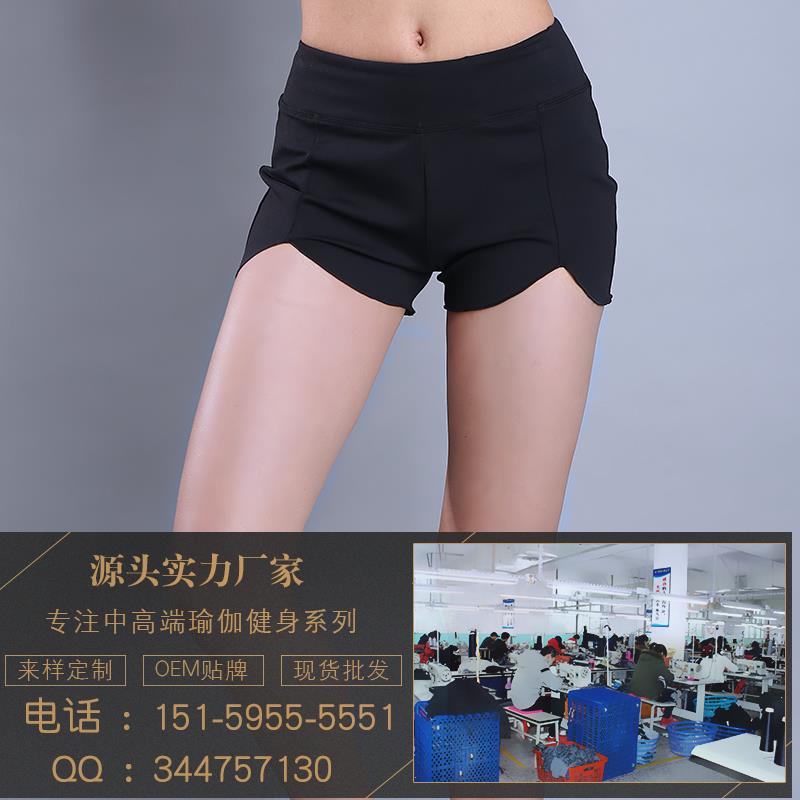 夏季新款速干透氣瑜伽短褲 個性荷圖片/夏季新款速干透氣瑜伽短褲 個性荷樣板圖 (3)