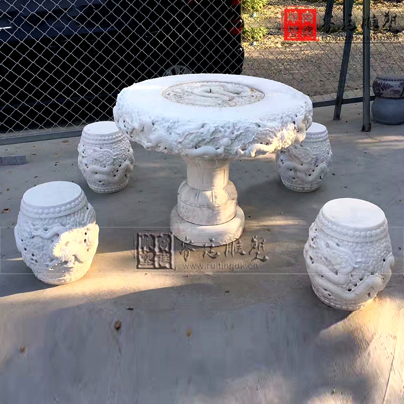 石桌石椅圖片/石桌石椅樣板圖 (4)