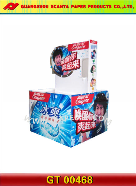 設(shè)計(jì)生產(chǎn)紙堆頭/紙貨架/紙展架