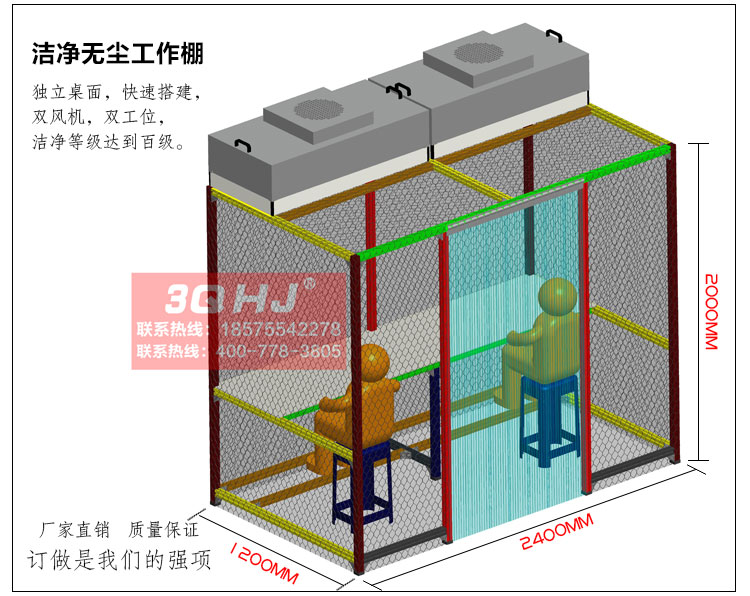 潔凈棚生產(chǎn)廠家  潔凈工作棚廠家三喬環(huán)境科技 潔凈棚生產(chǎn)廠家 無塵工作棚