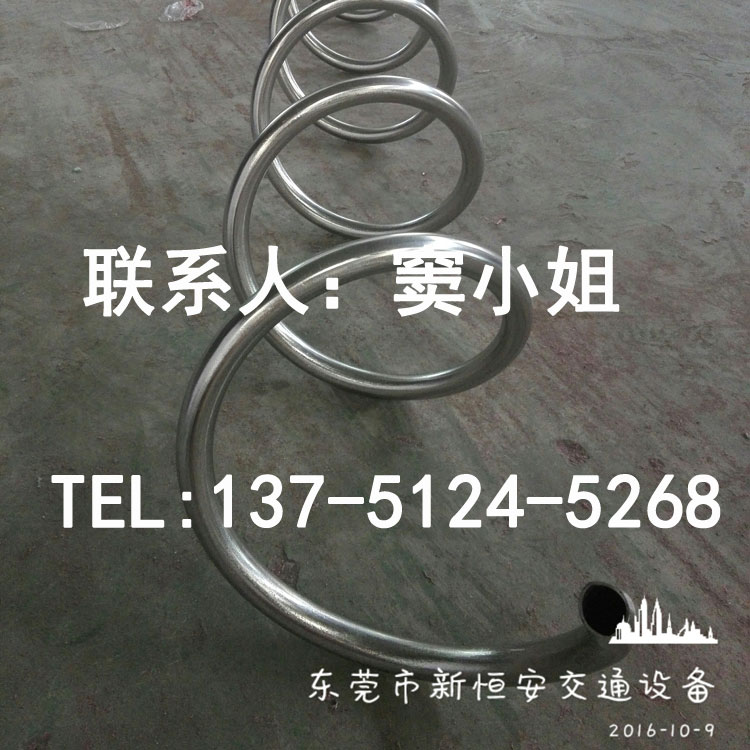 螺旋式自行車停車架圖片/螺旋式自行車停車架樣板圖 (1)