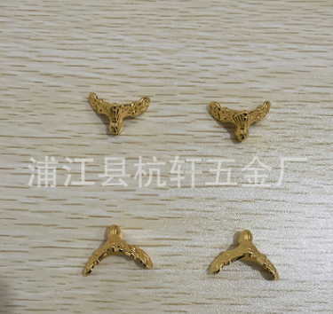 五金配件 葉子腳 金屬腳 煙灰缸腳 屏風(fēng)擺件腳 水晶工藝品配件