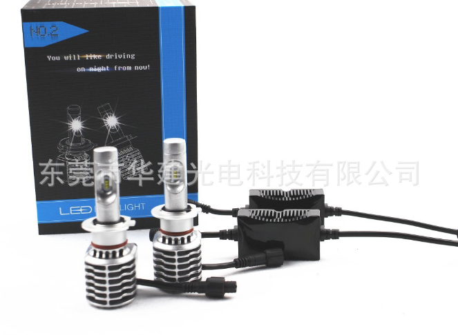 汽車LED前大燈9006 LED前大燈COB燈珠 CSP燈珠