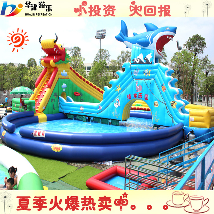 充氣水池圖片/充氣水池樣板圖 (4)