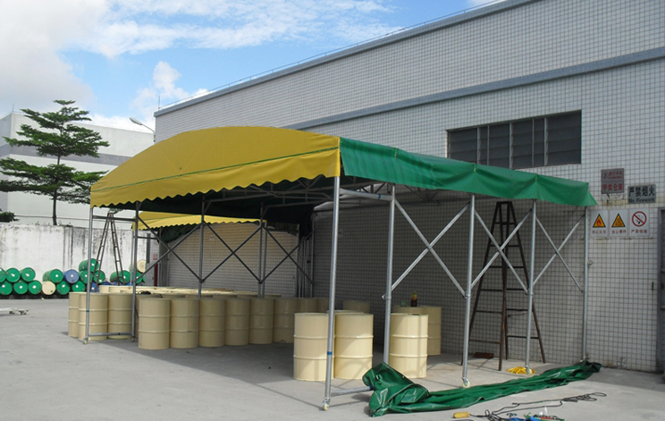 大排檔推拉帳篷圖片/大排檔推拉帳篷樣板圖 (2)