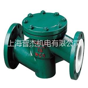 鑄鋼襯氟法蘭止回閥圖片/鑄鋼襯氟法蘭止回閥樣板圖 (1)
