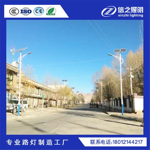贛州6米30瓦新農村太陽能路燈圖片/贛州6米30瓦新農村太陽能路燈樣板圖 (3)
