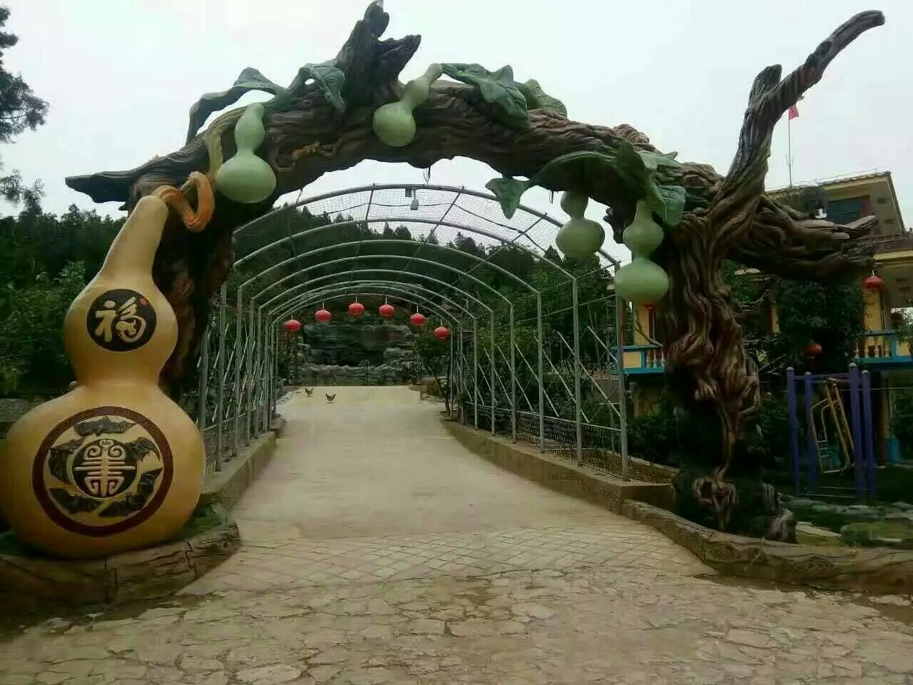 水泥假樹圖片/水泥假樹樣板圖 (2)