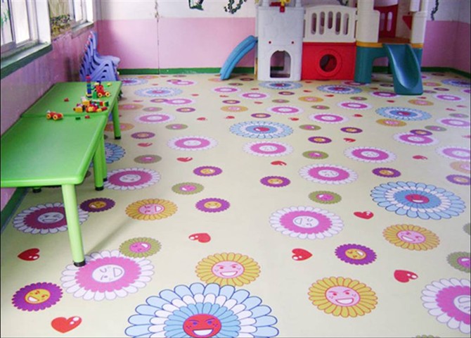 pvc塑膠地板圖片/pvc塑膠地板樣板圖 (4)