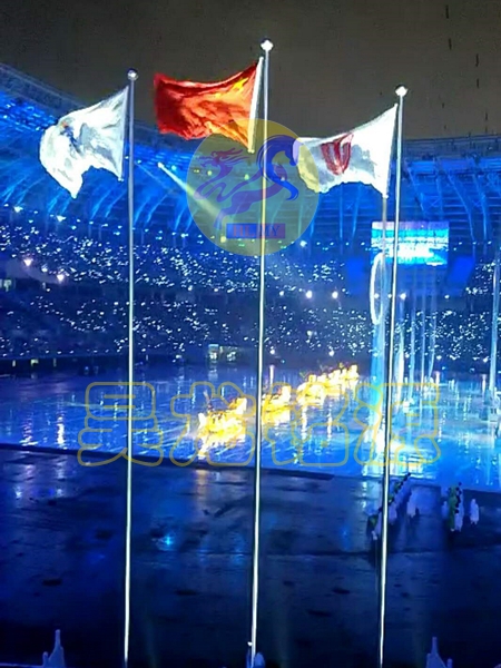 不銹鋼旗桿高度選擇  北京昊龍銘源科技有限公司為您專業(yè)解答