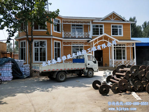 木別墅設計圖片/木別墅設計樣板圖 (2)