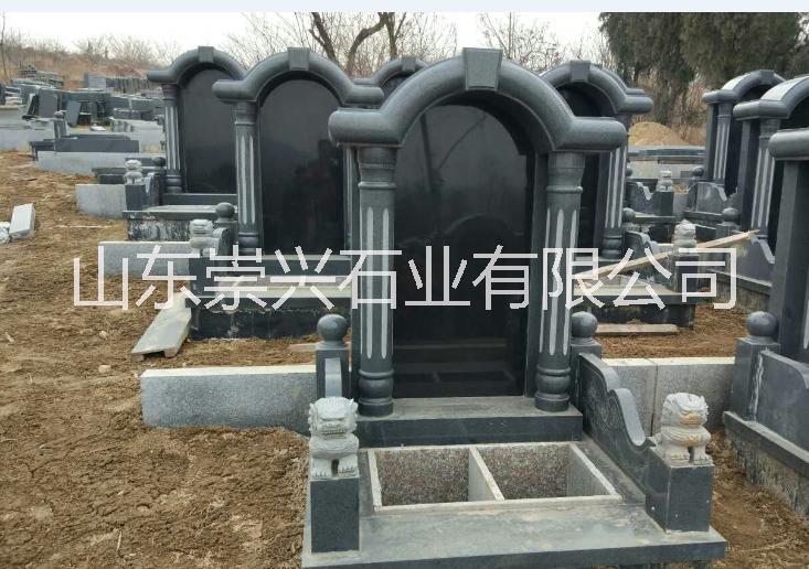 石雕墓碑圖片/石雕墓碑樣板圖 (3)