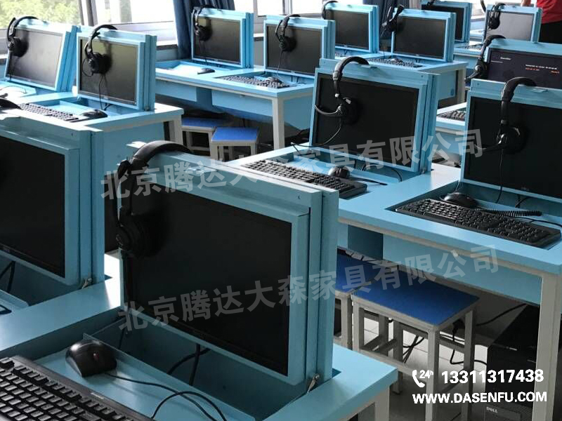 多媒體電腦桌視頻翻轉(zhuǎn)電腦桌圖片