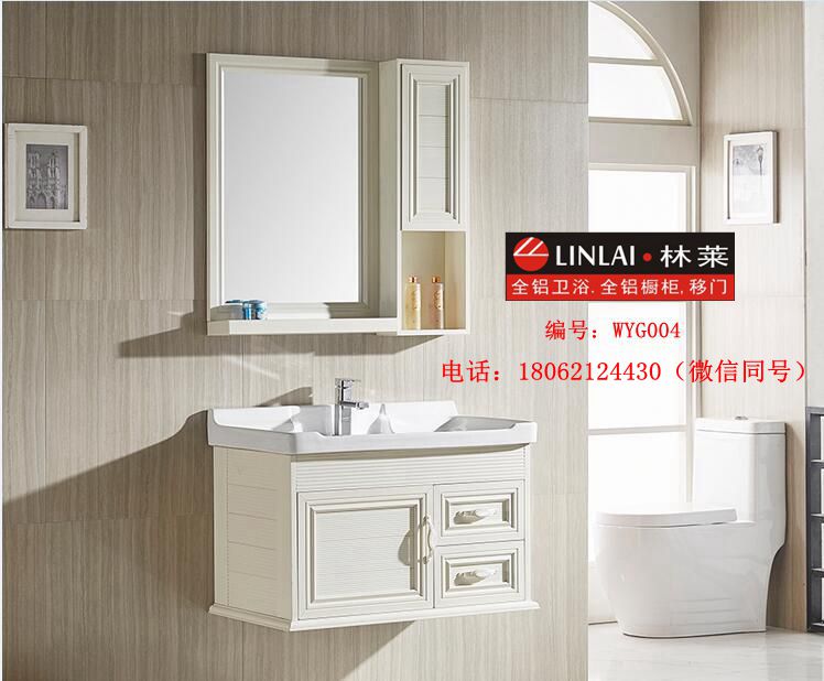 林萊武漢高檔浴室柜WYG002圖片/林萊武漢高檔浴室柜WYG002樣板圖 (1)