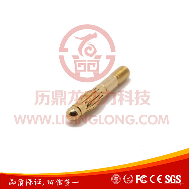 廠家直銷鍍金4.0mm香蕉插頭