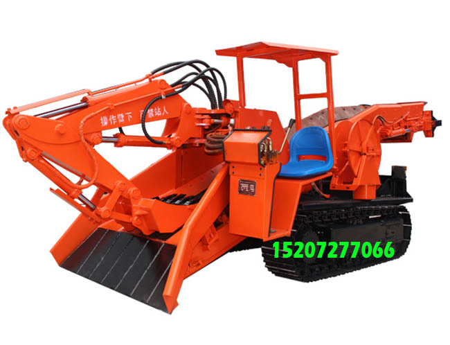 甘肅嘉峪關(guān)80型礦用履帶爬渣機圖片