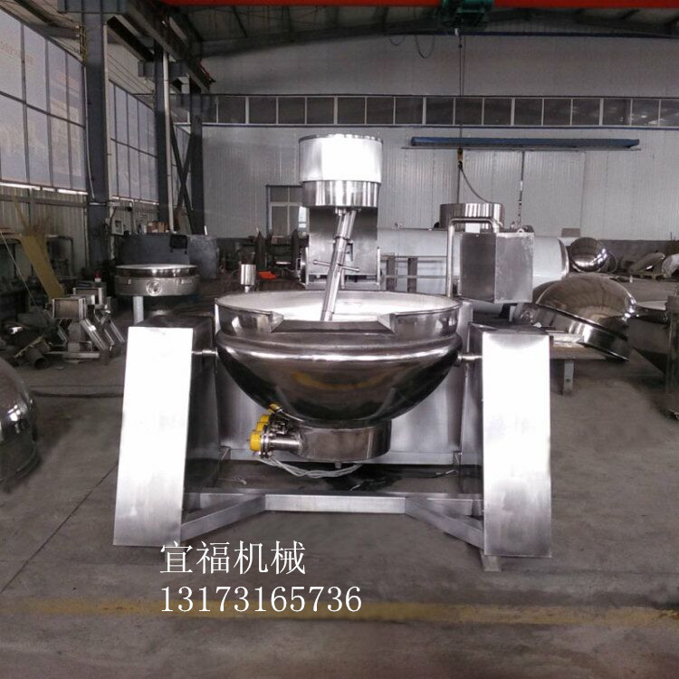 全自動火鍋料行星攪拌炒鍋哪家好圖片