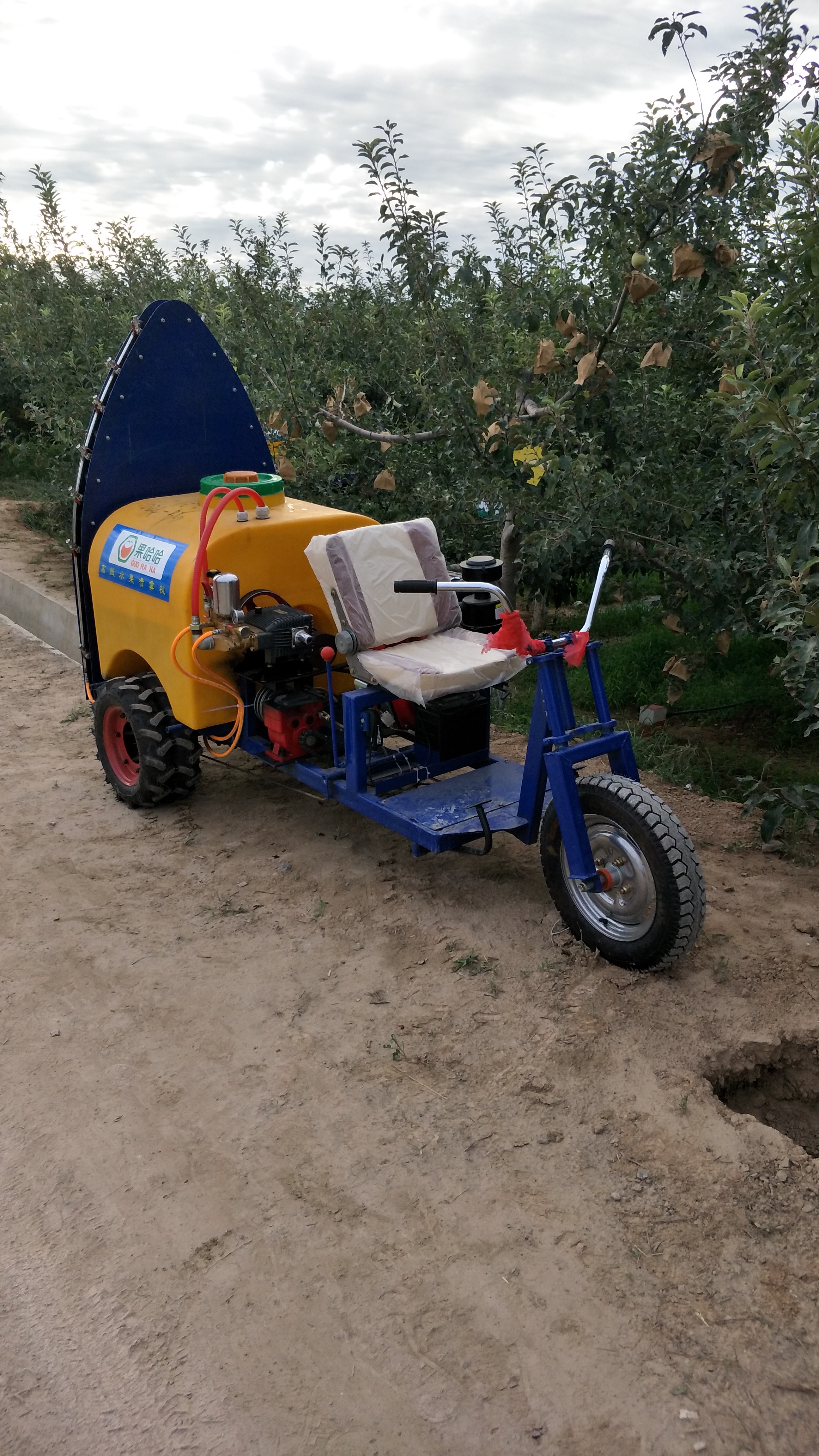 自走式果園打藥機(jī)圖片