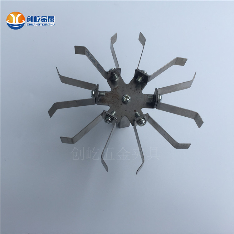 手機表殼噴油夾具彈片圖片/手機表殼噴油夾具彈片樣板圖 (3)