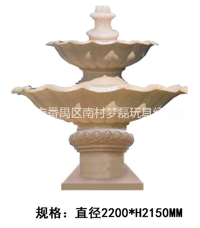 玻璃鋼仿砂巖噴泉圖片/玻璃鋼仿砂巖噴泉樣板圖 (2)